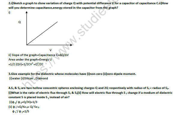 CBSE Class 12 Physics Rapid Revision Question Bank Set B